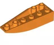 LEGO® 41764c4 - LEGO narancssárga inverz lejtő kocka 6 x 2 méretű, lecsapott, jobbos (41764c4)