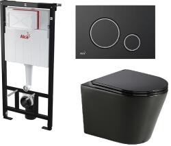 Alcadrain falsík alatti wc tartály komplett szett SZP-ALC8 (AM101/1120, M778, Wellis-WF00070, Wellis-WF00071) (SZP-ALC8)