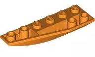 LEGO® 41765c4 - LEGO narancssárga inverz lejtő kocka 6 x 2 méretű, lecsapott, balos (41765c4)