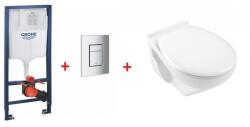GROHE Rapid SL falsík alatti wc tartály komplett szett SZP-GR72 (38528001, 38732000, Alföldi-7047R001, Alföldi-87809501) (SZP-GR72)