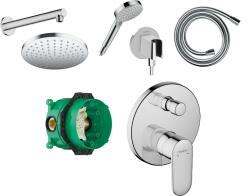 Hansgrohe Vernis Blend falsík alatti csaptelep szett, króm SZP-HG28 (SZP-HG28)