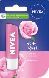 Nivea Balsam de buze Soft Rose, 4.8 g
