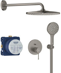 GROHE Essence falsík alatti zuhanyrendszer Mono 310 fejzuhannyal, brushed hard graphite 25287AL0 (25287AL0)