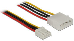 Delock 83821 4 tűs apa - 4 tűs floppy anya tápkábel 40 cm (83821)