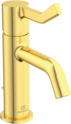 Ideal Standard JOY orvosi karos mosdó csaptelep lefolyógarnitúrával, szálcsiszolt arany BD467A2 (BD467A2)