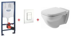 GROHE Rapid SL falsík alatti wc tartály komplett szett SZP-GR55 (38528001, 38732SH0, Duravit-22100900002, Duravit-0067310000) (SZP-GR55)