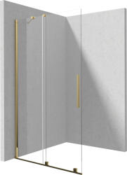 Deante PRIZMA 100 cm Walk-in tolóajtós zuhanyfal, arany KTJ_Z30R (KTJ_Z30R)