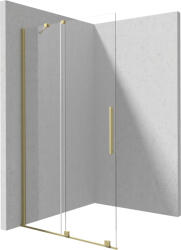 Deante PRIZMA 100 cm Walk-in tolóajtós zuhanyfal, szálcsiszolt arany KTJ_R30R (KTJ_R30R)