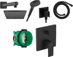 Hansgrohe Vernis Shape falsík alatti csaptelep szett, matt fekete SZP-HG31 (SZP-HG31)