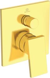 Ideal Standard EXTRA falsík alatti kád-zuhany csaptelep, szálcsiszolt arany A7625A2 (A7625A2)