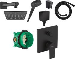 Hansgrohe Vernis Shape falsík alatti csaptelep szett, matt fekete SZP-HG29 (SZP-HG29)