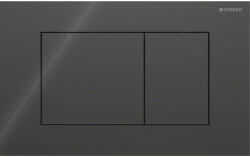 Geberit Sigma40 Square működtetőlap 2 mennyiséges öblítéshez, fekete üveg 115.629. SJ. 1 (115.629.SJ.1)