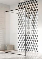 Radaway Modo New Black I 160 Frame Walk-in fekete zuhanyfal 388164-54-58 (388164-54-58)