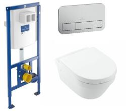 Villeroy & Boch falsík alatti wc tartály komplett szett SZP-VB3 (92246100, 92249069, 4694HR01) (SZP-VB3)