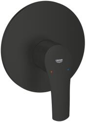 GROHE Eurosmart egykaros falsík alatti zuhanycsaptelep, matt fekete 194512433 (194512433)