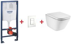 GROHE Rapid SL falsík alatti wc tartály komplett szett SZP-GR69 (38528001, 38732SH0, Roca-A34647L000, Roca-A80147200B) (SZP-GR69)