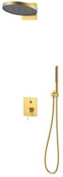 AREZZO design ELEGANT falsík alatti zuhanyszett, szálcsiszolt arany AR-2095BG (AR-2095BG)