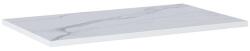 Arezzo Design CALACATTA márvány mosdópult 80x46x2 cm matt fehér AR-167401 (AR-167401)