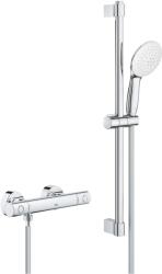 GROHE Grohtherm 800 Cosmopolitan termosztátos zuhanycsaptelep zuhanyszettel, króm 34768001 (34768001)