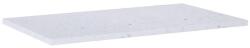 Arezzo Design TERRAZZO márvány mosdópult 80x46x2 cm fehér matt AR-168539 (AR-168539)