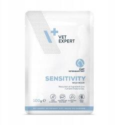 VetExpert Sensitivity Nedves Állatorvosi eledel macskáknak vaddisznóval 100g