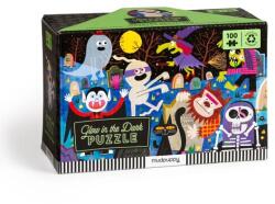 Mudpuppy Puzzle Mudpuppy Castelul bântuit - strălucește în întuneric 100 piese (DDCHB8248)