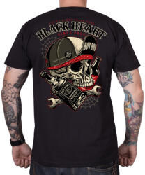 Black Heart Póló BLACK HEART Commander fekete XXL