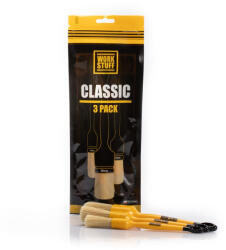 Work Stuff Set pensule detailing rotunde Work Stuff DETAILING BRUSH Classic 3 PACK