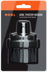 ADBL Perie medie textil cu adaptor bormasina Adbl Twister Medium, 50mm