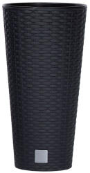 Prosperplast Ghiveci RATO TUBUS + depozit antracit 30cm