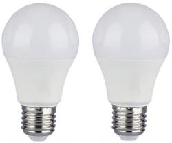 V-TAC KÉSZLET 2x LED Izzó A60 E27/9W/230V 3000/4000/6400K VT2218 (VT2218)