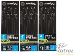 Matrix Előkötött Feeder Horog Hossz: 10 cm Méret: 12 - Matrix MXC-3 SSR Szakállnélküli Horog