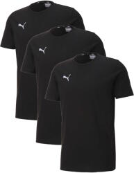 PUMA Póló Puma Teamgoal 23 Casuals 3-pack, Fekete, Férfiak S fekete