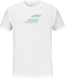 Babolat Exercise Big Flag Tee Men White Férfipóló S