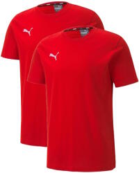 PUMA Póló Puma Teamgoal 23 Casuals 2-pack, Piros, Férfiak XL vörös