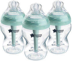 Tommee Tippee Advanced anti colic cumisüveg 3x260ml, türkiz