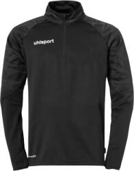 UHLSPORT Langarmshirt GOAL 25 1/4 ZIP TOP UHLSPORT 8 ÉVES fehér|fekete|mályva|szürke