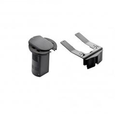 Legrand Desk grommet to be equipped - pentru 1 x 2P+E priza + USB phone charger - negru (054073)