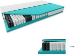  Táskarugós matrac 180 x 200 cm SOMMERA 18 cm Matracvédő: Matracvédővel