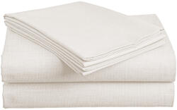  Pamut lepedő SLUB 140x240 cm krémszínű, 100% pamut Méret: 140 x 240 cm