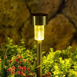 ProGarden Napelemes inox kerti LED lámpa, 36 cm, DX9301000, 1 db (DX9301000)