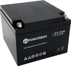  POWERBOX 12V 26Ah VRLA AGM akkumulátor