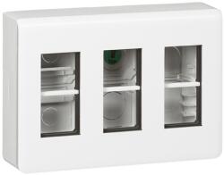 Legrand Doza aparenta pentru aparataj modular mosaic - 3x4 - 12module Alb (078887L)