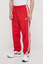 Adidas melegítőnadrág Adicolor Woven Firebird Track Top piros, nyomott mintás, IT2498 - piros XL