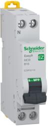 Schneider Electric Easy9, Intreruptor, automat, 1P+N, 4500, Curba, B, 16A, EZ9P32116 (EZ9P32116)