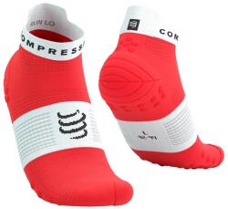 Compressport zokni Pro Racing Socks v4.0 Run Low XU00047B - piros 45/48
