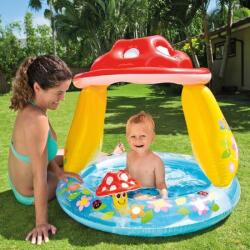 Welora Piscina Acoperita in Forma de Ciuperca, pentru Copii 1 an+, Vinil, dimensiuni Ø102x88cm, multicolor (JM1137923)