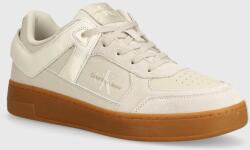 Calvin Klein Jeans sportcipő BASKET CUP LOW LACEUP LTH ML MTR bézs, YM0YM00994 - bézs Férfi 43