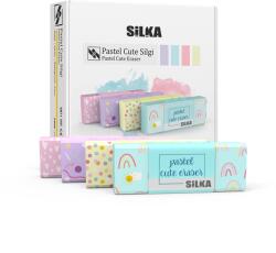 Silka Radír, cuki, pasztell, 20 db/display Silka (SLK-ART.1021) - web24