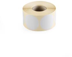 Etikett címke, 40mm, körcímke tekercses 1000 db/tekercs fehér (48303) - web24